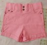 Дамски розови панталонки XS, S/25, 26, 27+подарък тениска XS/S, снимка 1 - Къси панталони и бермуди - 41023531