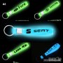  Силиконови, флуоресцентни и цветни ключодържатели., снимка 2