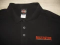 Harley Davidson мъжка тениска с яка XL размер, снимка 1