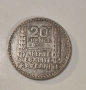 20 франка 1933г сребро, снимка 1