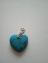 Нов медальон сърце от Тюркоаз, снимка 1 - Колиета, медальони, синджири - 39674116
