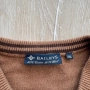 Мъжки пуловер Baileys Scottish, кафяв от памучна вълна размер XXL, снимка 2