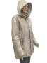 Големи размери яке код 7 - бежово, снимка 1