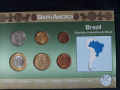 Бразилия - Комплектен сет - 2004-2007 , 6 монети, снимка 2