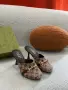 Gucci Дамски Затворени Чехли С Ток И Кристали Гучи - Различни Цветове Код SEM-811, снимка 2