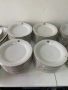 Сервиз за хранене костен порцелан, снимка 4