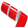Светлоотразителна лента 5 см х 4.5 м, Червена, снимка 1 - Аксесоари и консумативи - 34827185