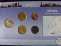 Комплектен сет - Албания 1996-2000 , 5 монети , снимка 2
