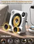 CD плейър Greadio CD86, Bluetooth 5.1, мултифункционален CD плейър с високоговорители, снимка 6