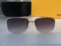 Fendi Дамски слънчеви очила правоъгълни 3 цвята с камъни, снимка 11