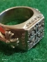 Католически Епископски пръстен сребърен уникат за КОЛЕКЦИОНЕРИ 50751, снимка 13