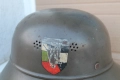 Немска каска ''Luftschutz'' за ''БА''  ''ПВХЗ'' , снимка 3