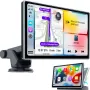 Мултимедия Westods Wireless Apple Carplay & Android Auto, преносим 7" HD IPS екран за кола, GPS нави, снимка 1