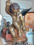 Огромна Антикварна Бронзова фигура- ХЕРУВИМ-19 век, снимка 1 - Антикварни и старинни предмети - 41364290