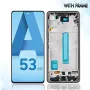 Дисплей за Samsung Galaxy A53, 5G, A536B, тъч скрийн, с рамка, екран, тъчскрийн, A53, Samsung A536, снимка 1
