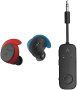 Нови Bluetooth адаптивни слушалки с адаптер и шумопотискащ микрофон, снимка 1 - Bluetooth слушалки - 41811433