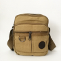 Мъжка чанта от брезентов плат с две дръжки, различни цветове / 5084