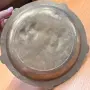 Винтидж масивен месингов / бронзов п€п€лник, снимка 4