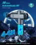 EKUPUZ 30-скоростен мощен мускулен масажен пистолет с 6 глави,LCD сензорен екран, снимка 5