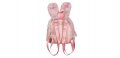 Детска плюшена розова чанта с уши Automat, снимка 3