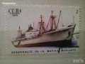 Кубински пощенски марки с кораби от 1976 г., снимка 6