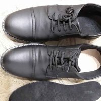 Мъжки обувки от естествена кожа в черно , снимка 7 - Официални обувки - 41308393