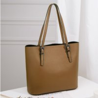Дамска чанта Естествена кожа Brown 988, снимка 4 - Чанти - 40584964