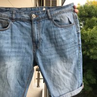 Мъжки къси дънкови панталони, снимка 3 - Къси панталони - 41191727
