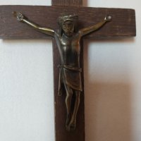 Стар кръст , Исус Христос 25х13см, снимка 6 - Други ценни предмети - 41394340