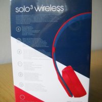 Продавам безжични стерео слушалки, с микрофон, Beats Solo3 Wireless, снимка 4 - Слушалки и портативни колонки - 27100962