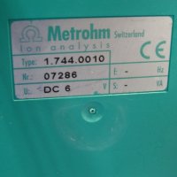 лабораторен pH-метър Metrohm 744 pH Meter , снимка 6 - Други машини и части - 34230941