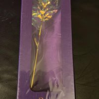 Нова роза с прозрачна стойка Подарък за жена приятелка Годишнина 8 март, снимка 8 - Други - 35949328