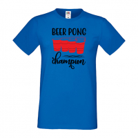 Мъжка тениска Beer Pong Champion,, снимка 4 - Тениски - 36376831