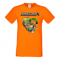 Мъжка тениска майнкрафт Minecraft 5,Minecraft,Игра,Забавление,подарък,Изненада,Рожден Ден., снимка 1 - Тениски - 36495159