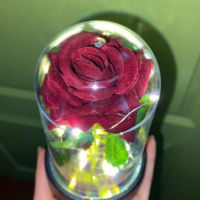 Оригинална вечна светеща роза в стъкленица, снимка 5 - Романтични подаръци - 44328827