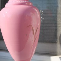Стара ваза стъкло Бохемия , снимка 7 - Антикварни и старинни предмети - 41726860