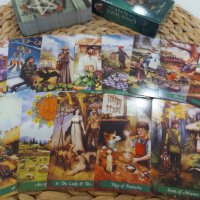 Нови карти Green witch tarot , снимка 1 - Карти за игра - 40900429