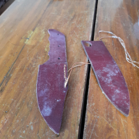Стара кожена кания за нож #11, снимка 1 - Антикварни и старинни предмети - 36197667
