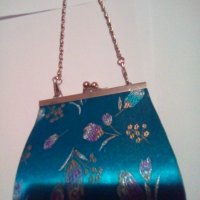 Малка синя чантичка, снимка 1 - Чанти - 34443930