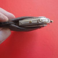 Уникално кожено ловно портмоне кесия чантичка DRGM, снимка 8 - Колекции - 40629362