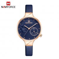 Дамски часовник NAVIFORCE Feminino Blue/Gold 5001L RGBEBE. , снимка 1 - Дамски - 34751188