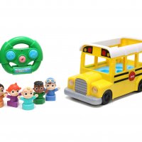 Кола Cocomelon Shape Sorter School Bus Jada с радиоуправление 253256003, снимка 2 - Коли, камиони, мотори, писти - 38783274