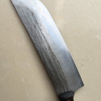 Широк японски нож с ковано острие, 200х320, 5Cr15Mov, снимка 3 - Ножове - 41495168