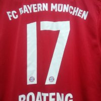 Bayern Munich Boateng Adidas оригинална футболна тениска фланелка Байерн Мюнхен Боатенг , снимка 3 - Тениски - 41510263