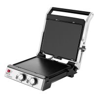 Грил/скара ECG KG 2033 Duo Grill & Waffle, 2000W, Сив/Черен, снимка 4 - Скари - 41663427