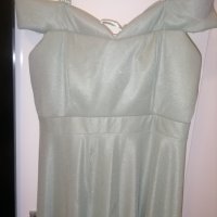 дамска рокля светло зелено мента, снимка 6 - Рокли - 41500402