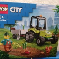 LEGO City Great Vehicles 60390 - Парков трактор и 60300 - Спасително АТВ., снимка 3 - Конструктори - 41492697