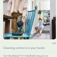 iRobot Handheld Vacuum H1 Ръчна акумулаторна безжична прахосмукачка , снимка 3 - Прахосмукачки - 42731790