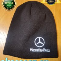 Зимна шапка с бродирана 3D емблема лого на кола BMW M-power Mercedes Volkswagen POLICE БМВ М-пауър М, снимка 15 - Шапки - 41380113