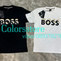 Мъжка тениска Boss код SS98, снимка 1 - Тениски - 40276346